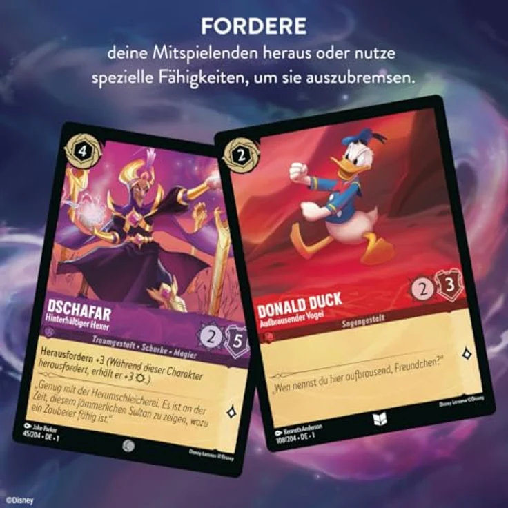 Ravensburger Disney Lorcana Trading Card Game: Der Einstieg (Deutsch) - Ideales Geschenk für Spieler und Fans, inklusive exklusiver Spielinhalte – Bild 4