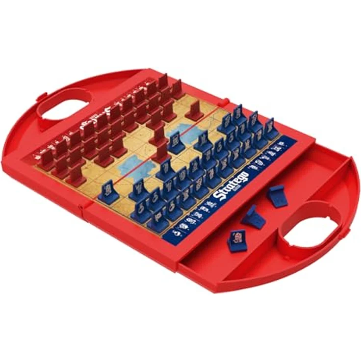 Jumbo Stratego Kompaktes Reisespiel - Brettspiel für unterwegs, ideal für die Reise – Bild 3