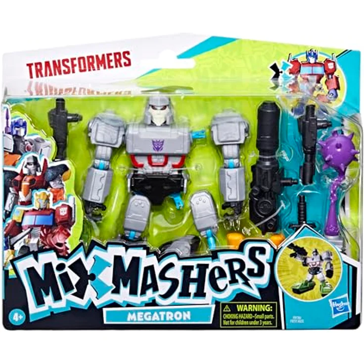 Transformers MixMashers F9731, Sammelfigur mit 16 Verbindungspunkten und 5-Zoll Maßstab zur individuellen Anpassung – Bild 3