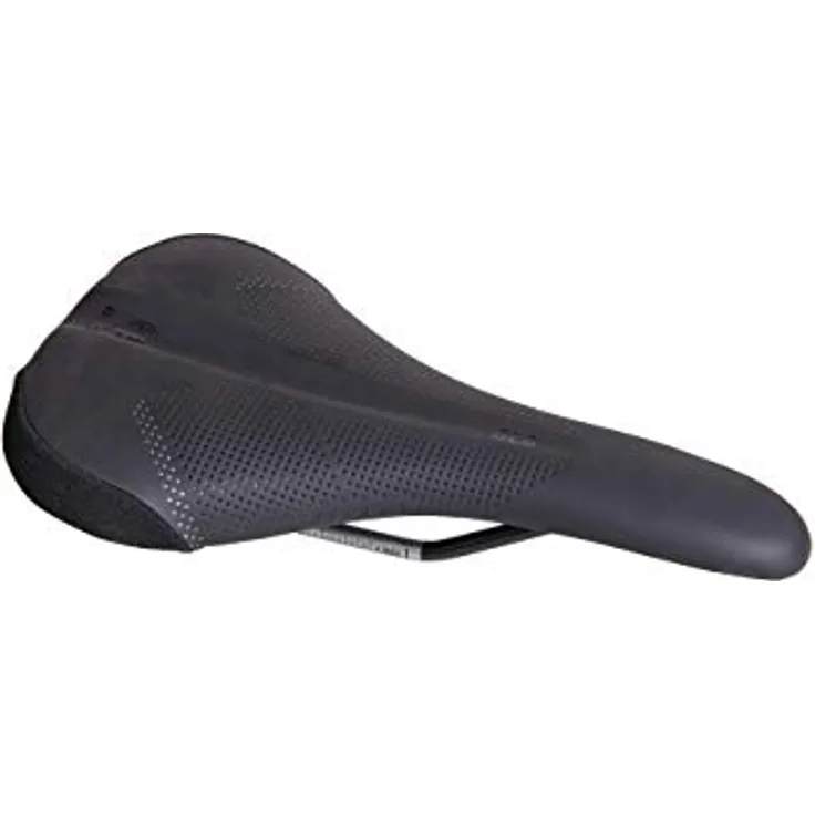 SL8 Wide Cromoly Black Saddle
