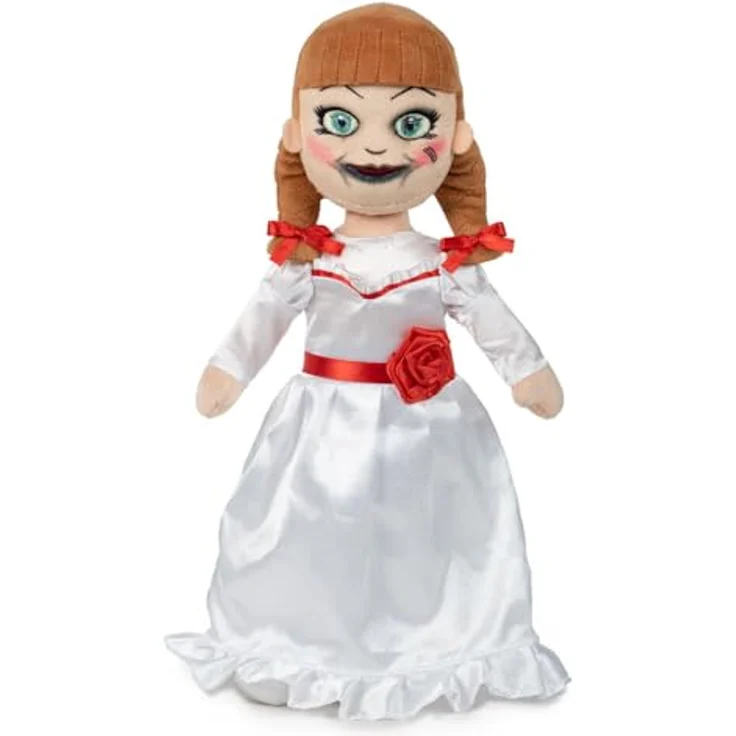 Tinisu Annabelle Kuscheltier Horror, 32 cm Plüschtier aus der Conjuring-Reihe, detailgetreu und langlebig – Bild 2