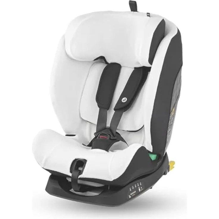Maxi-Cosi Autositzbezug aus Bio-Baumwolle für Titan S i-Size & Titan S Comfort, Natural White, weiches, atmungsaktives, feuchtigkeitsabsorbierendes Material, waschmaschinenfest
