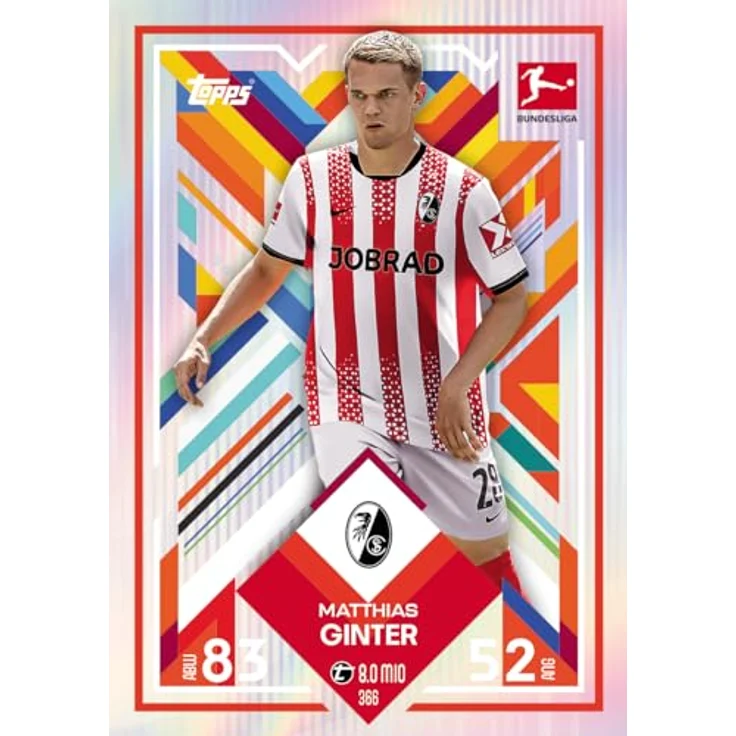 Topps Match Attax Bundesliga 2025/2026 – MINI TIN, Sammelkarten-Set mit 1 Mini Box, 3-fach sortiert – Bild 7