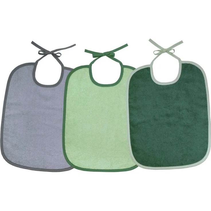 Wörner Bindelätzchen 3er Pack, maschinenwaschbar und trocknergeeignet, 32x40 cm