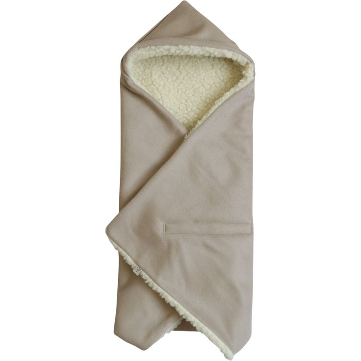 Kaiser Loden-Einschlagdecke Zottel für Babyschale und Babywannen, temperaturausgleichend, Wind- und wasserabweisend, Moonlight