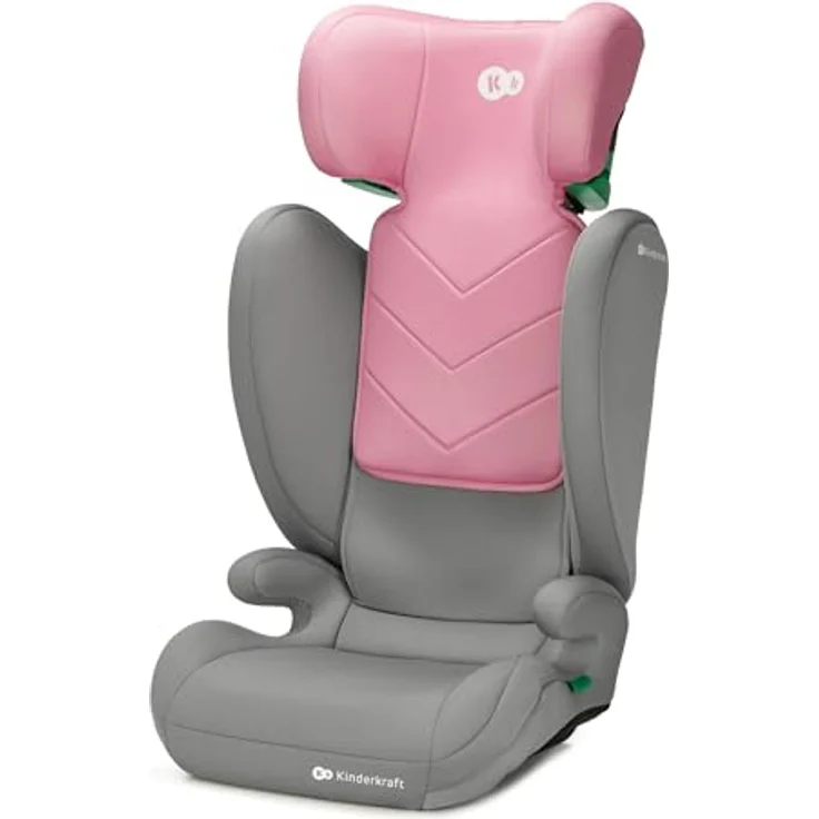 KinderKraft I-Spark, Kindersitz ECE R129/i-Size, 2in1 mit abnehmbarer Rückenlehne, 10-stufige Kopfstütze, für Kinder 100-150 cm – Bild 5
