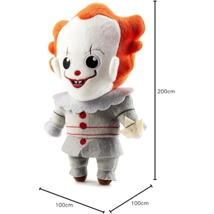 Kidrobot Stephen Kings Es 2017 Phunny Plüschfigur Pennywise 20 cm, Offiziell lizenziert, 100 % Polyester – Bild 8