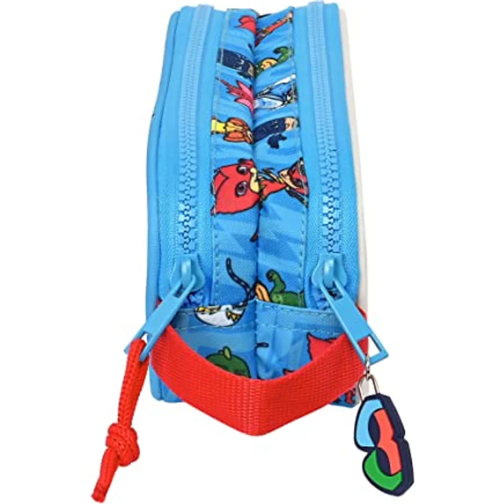 safta PJMASKS Doppeltasche, blau, Estándar, Lässig – Bild 3