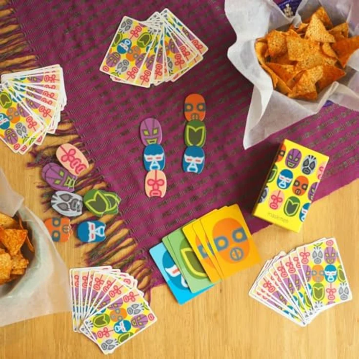 Pegasus Spiele Maskmen Kartenspiel, 60 Wrestler- & 30 Stärkekarten, strategisches Brettspiel – Bild 2
