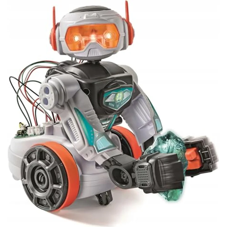Clementoni RoboMaker 50818, Ferngesteuerter Programmierroboter mit beweglichen Armen, Elektromotoren und Bluetooth-Funktion – Bild 4
