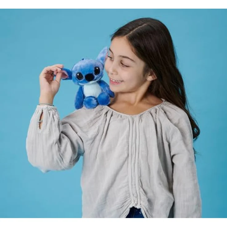 Simba Toys Disney Stitch The Movie Plüschtier Schulter, 12 cm, weiches Wohnaccessoire für Lilo und Stitch Fans – Bild 7