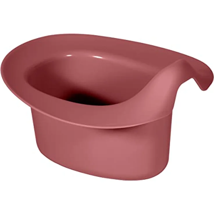 Kindsgut Abhaltetöpfchen für Babys, Babytopf WC/Klo, hochwertige Qualität und dezente Farben, abhalten und windelfrei, altrosa – Bild 1