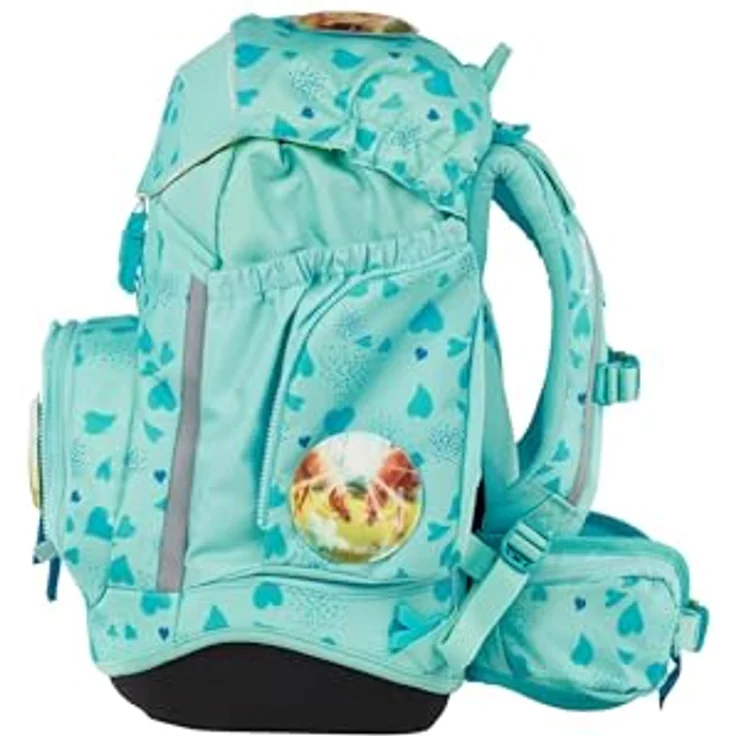 ergobag Pack Set, ergonomischer Schulranzen 6-teilig für 1. Klasse, flexibles Tragesystem, wasserdicht und individuell gestaltbar – Bild 4