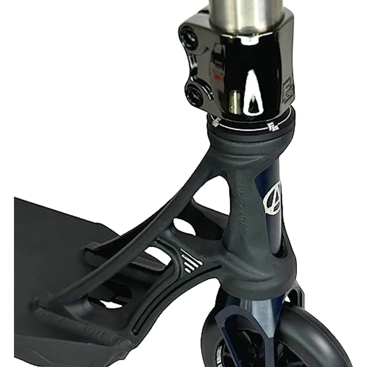 Fantic26 Stuntscooter Fantic26 Twinlock Stunt-Scooter Double Clamp 32/35 Schwarzchrome, Leichte Lenkerklemme aus 6061 Aluminium T6-Legierung – Bild 2