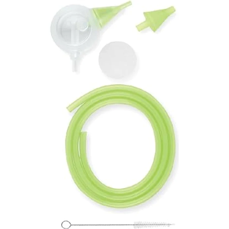 nosiboo Nosiboo Pro Accessory Set, Zubehörset für Nasensauger mit Colibri-Kopf, Saugspitzen, Schlauch und Filter – Bild 2