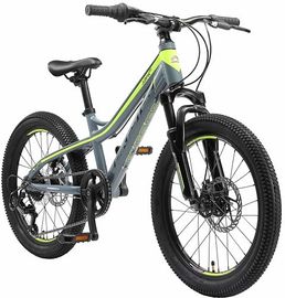 BIKESTAR Alu Mountainbike Jugendfahrrad 20 Zoll ab 6-9 Jahre Hardtail