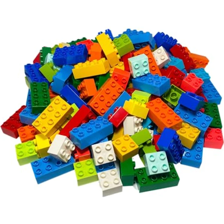 Stein-Experte Lego® DUPLO® Bausteine Basic Steine Set 60 Stück - Ideales Set für Kleinkinder, pädagogisch wertvoll, sicher & kindgerecht – Bild 1