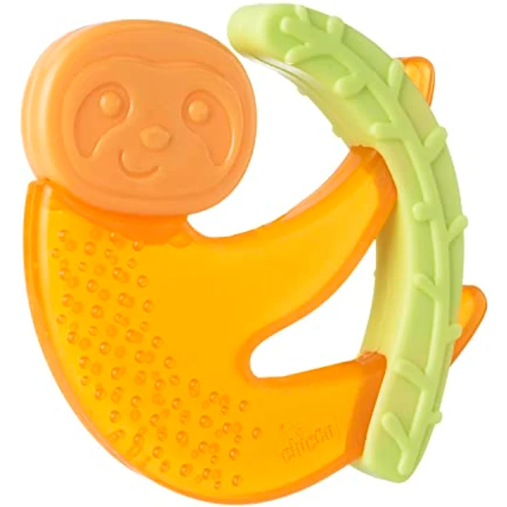Chicco Beißring Fresh&Relax Affe oder Faultier, 4M+, gefüllt mit sterilem Wasser – Bild 9