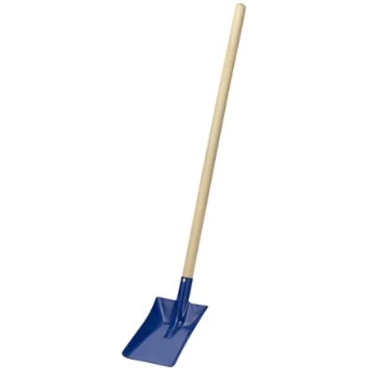 Schaufel 60cm Metall mit Holzstiel – Bild 2