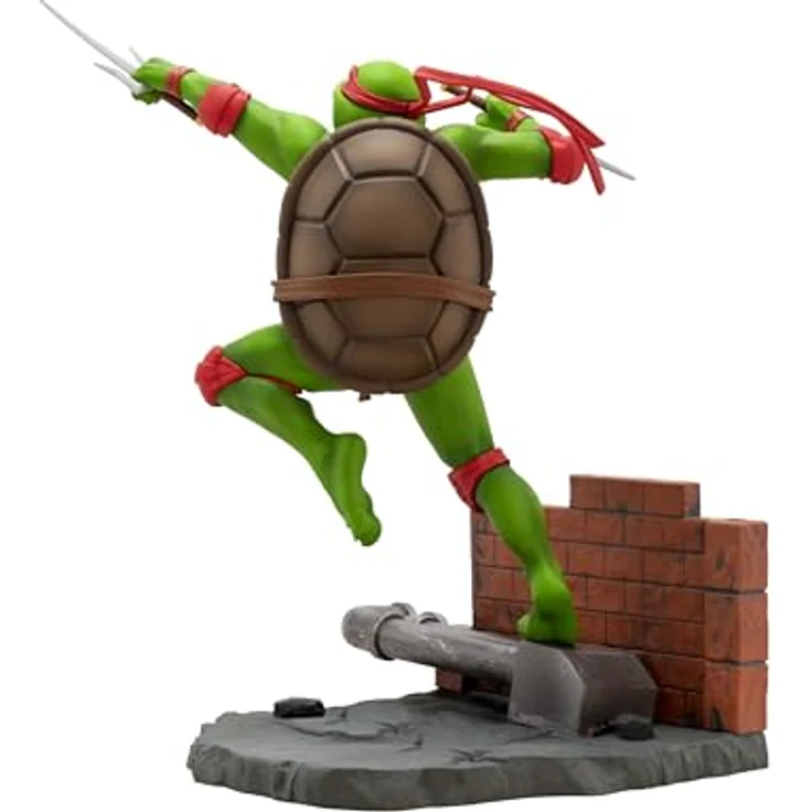 ABYstyle Studio Teenage Mutant Ninja Turtles Raphael, 16 cm hoch, SFC-Sammelfigur, PVC, Cartoon-Figur, Heimdekoration, Geschenk, offizielles Lizenzprodukt – Bild 4