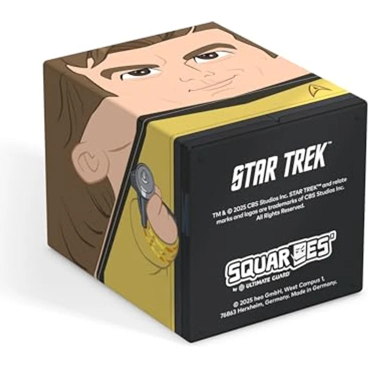 Ultimate Guard Squaroes Squaroe Star Trek: The Original Series ST010 - Captain Kirk, Deck-Box für bis zu 100 Spielkarten – Bild 6