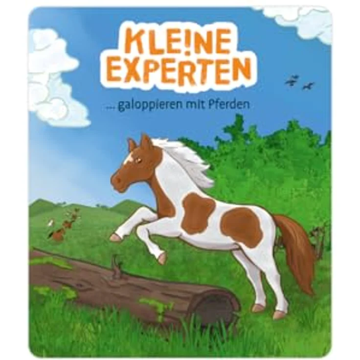 Tonies KLE!NE EXPERTEN - Galoppieren mit den Pferden - Hörspiel, Laufzeit 50 min, Figurgröße 6,5 cm, empfohlen ab 3 Jahren – Bild 3