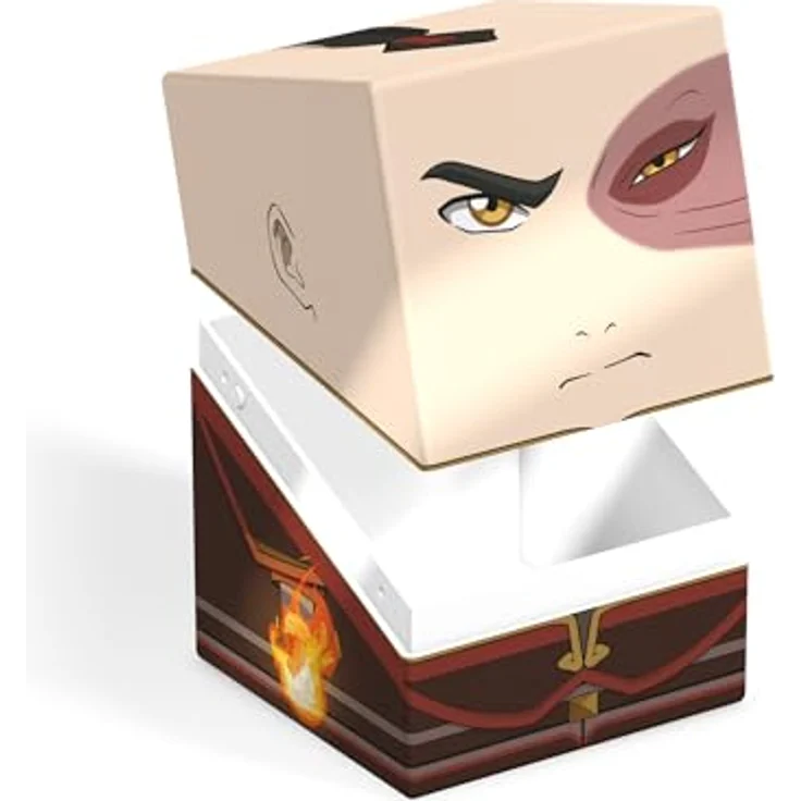 Ultimate Guard Squaroes - Squaroe Avatar: The Last Airbender AV006 - Zuko, Sammelbox für TCG-Decks, mit Platz für bis zu 100 Spielkarten in doppelter Schutzhülle – Bild 4
