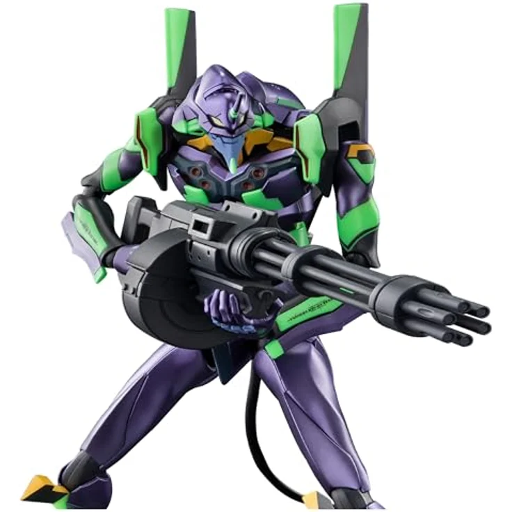 Blokees Evangelion Test Type-01 Action Edition, detailreiche Sammelfigur mit authentischem Entry Plug-Mechanismus und dynamischem Doppelgelenk-System, Mehrfarbig aus Acrylnitril-Butadien-Styrol (ABS) – Bild 7