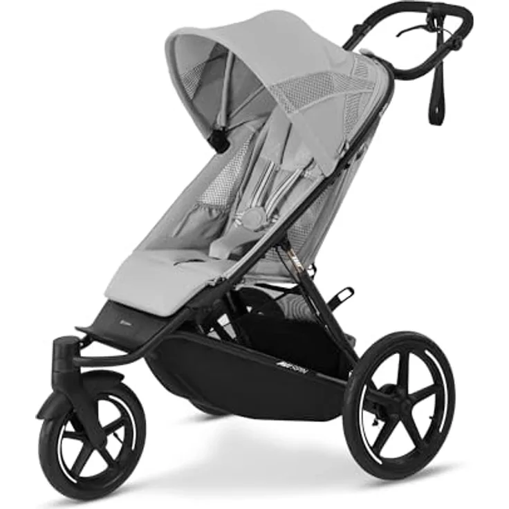 Cybex Avi Spin, Kinderwagen für City-All-Terrain und Jogging, schwenkbares Vorderrad, luftbereift, vollständig flach liegend, von Geburt an nutzbar