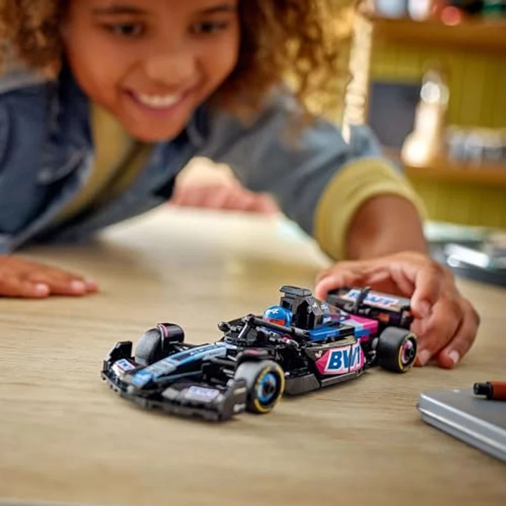 LEGO Speed Champions BBWT Alpine F1 Team A524, Formel 1 Rennwagen mit Minifigur, Spielzeug für Jungen und Mädchen ab 10 Jahren, ideales Vatertagsgeschenk – Bild 4