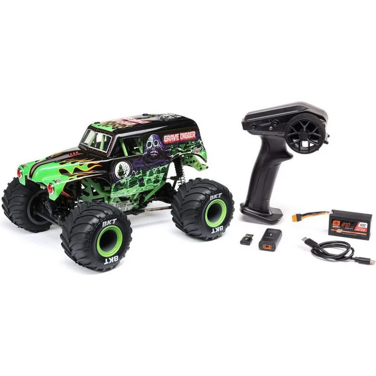 Losi Mini LMT 4WD-Monstertruck, ferngesteuertes Auto mit offiziell lizenzierten Stellen, 2er Pack – Bild 1
