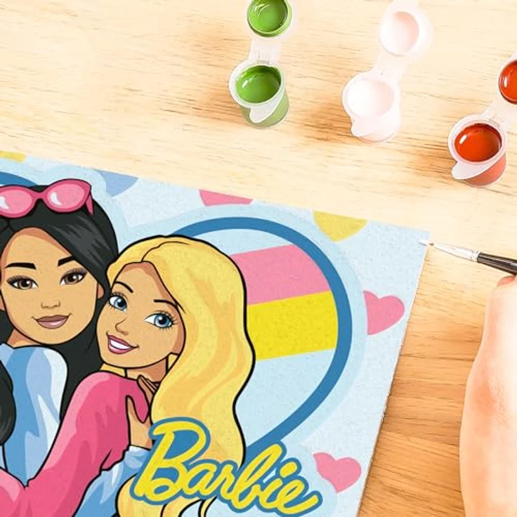 Ravensburger Malen nach Zahlen CreArt Barbie-Duo, 15 Acrylfarben, Made in Europe, für Kinder ab 9 Jahren – Bild 7