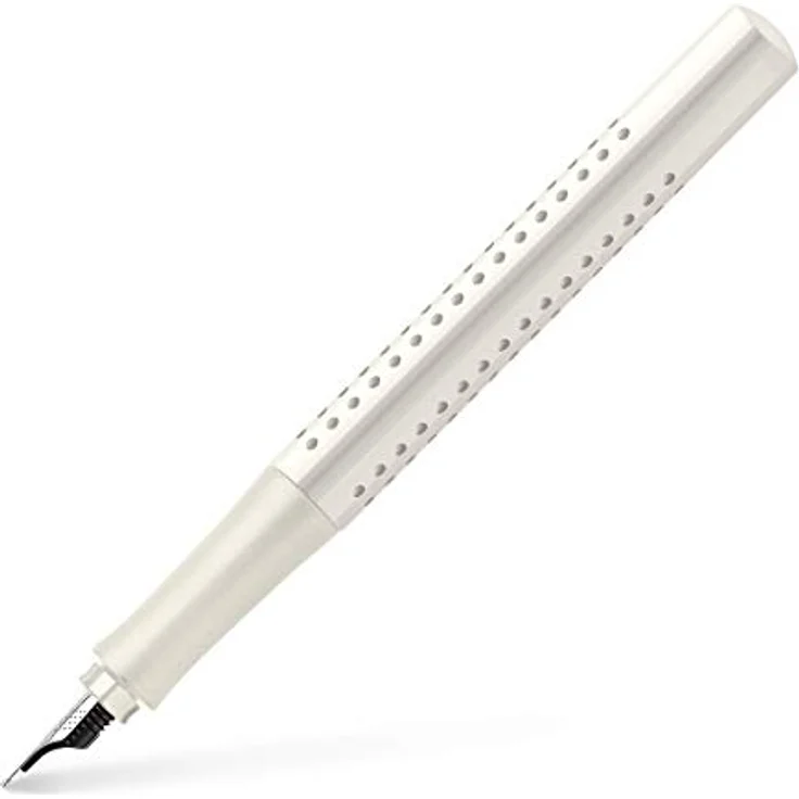 Faber-Castell 201527 - Schreibset Grip 2010, Kugelschreiber und Füller, coconut milk, 1 Stück – Bild 3