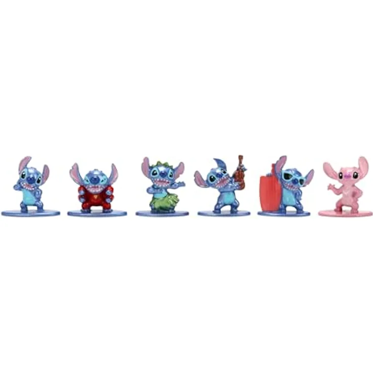 Jada Stitch Set, 6 mehrfarbige Metallfiguren, je 4 cm, für Sammler ab 8 Jahren – Bild 2