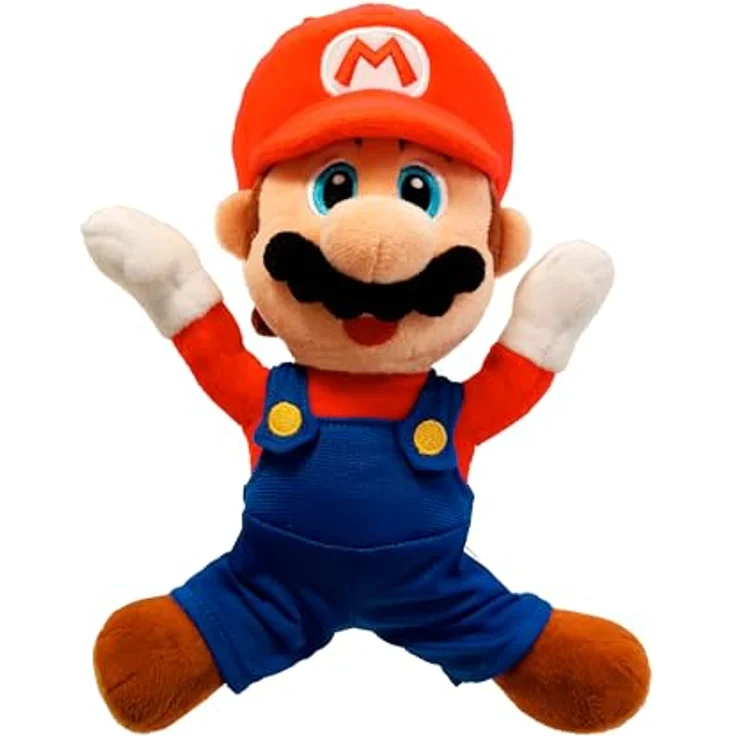 Simba Super Mario Poseable, 25cm Plüschfigur mit beweglichen Armen und Beinen, für Kinder ab 3 Jahren – Bild 2