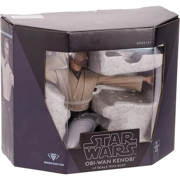 Diamond Select Toys Star Wars Clone Wars Obi Wan 1/7 Scale Bust Figur – Bild 2