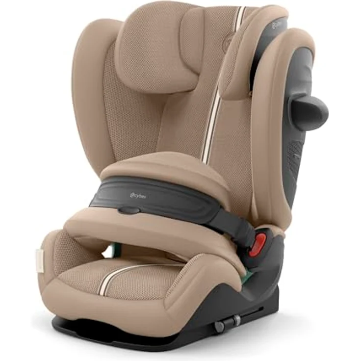 Cybex Pallas G3 Plus, 2-in-1 Kindersitz (15 Monate - 12 Jahre) mit erhöhter Sicherheit, Almond Beige – Bild 1