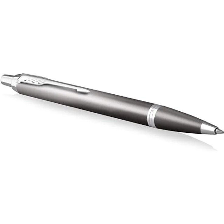 Parker Pen Parker IM Writing Rituals Kugelschreiber, Grau, M-Strichstärke, luxuriöses Design für kreatives Schreiben – Bild 1