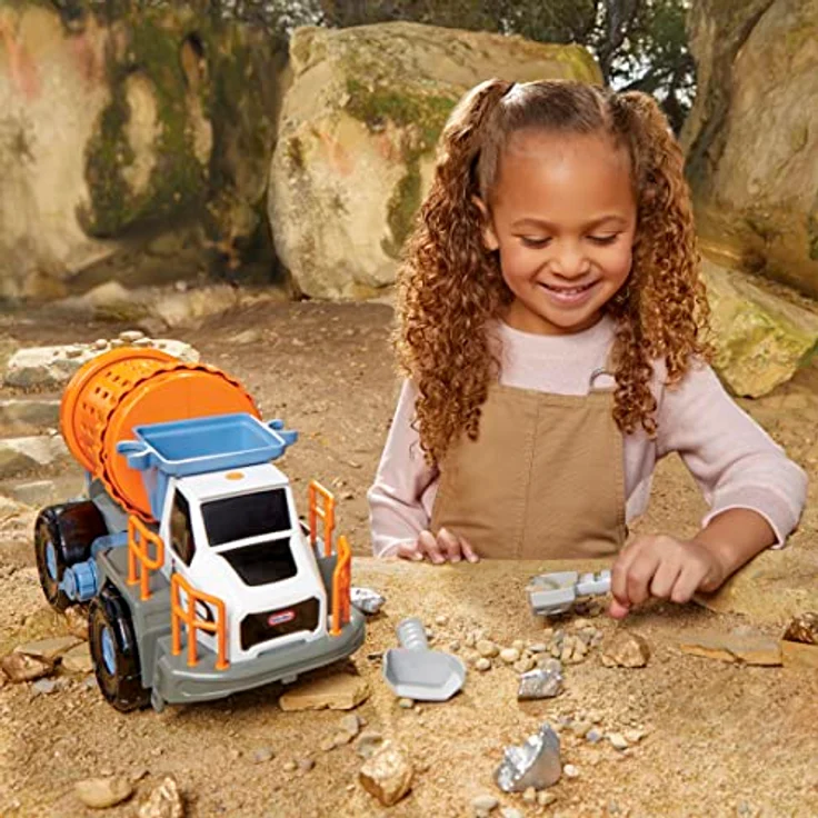 Little Tikes Big Adventures Set Bergbauwagen, batteriebetriebenes Spielzeugauto für Kinder ab 3 Jahren, mehrfarbig, langlebig und interaktiv – Bild 6