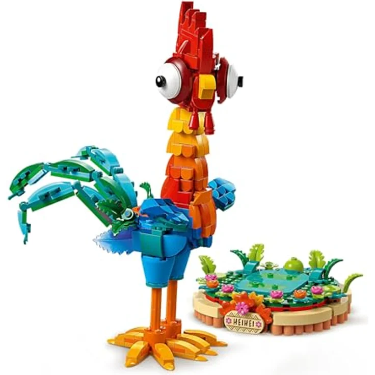 LEGO Disney Vaiana 2 Heihei - Spielset mit baubarer Tierfigur - Bauspielzeug für Filmfans - Fantasy Bauset mit Huhn - Geschenk für Mädchen und Jungen ab 9 Jahren - 43272 – Bild 3