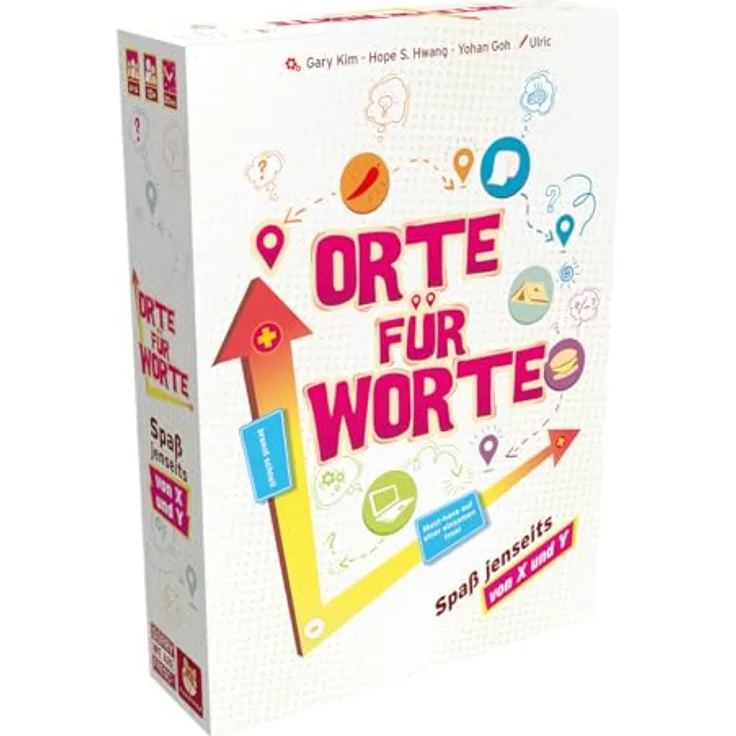 Sorry We Are French Orte für Worte, Partyspiel und Ratespiel für 4-14 Spieler, ab 10 Jahren, 20 Minuten, Deutsch