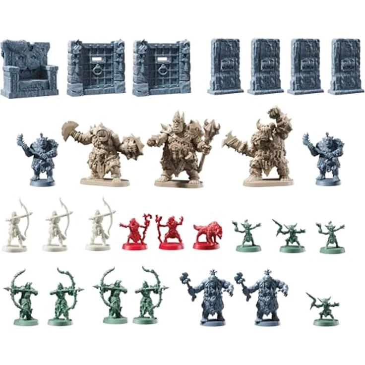 Avalon Hill, HeroQuest, Set der Unternehmen L'Orda dei Ogre, Rollenspiel, italienische Version – Bild 4