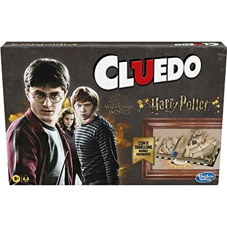 Hasbro Gaming Cluedo: Wizarding World Harry Potter Edition Brettspiel (Lingua: Italiano) – Bild 1