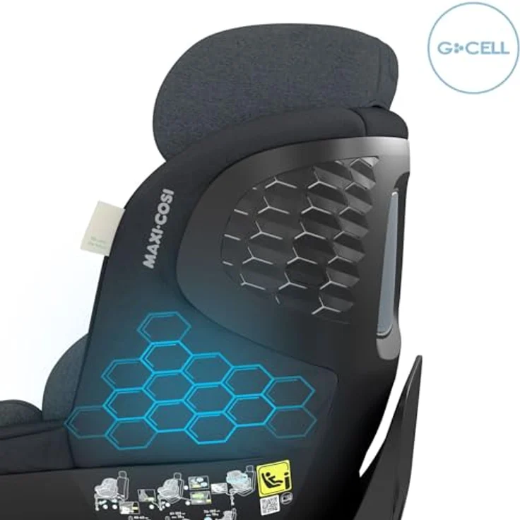 Maxi-Cosi Mica Pro Eco, Kindersitz (Reboarder, ECE R129/i-Size, 360° drehbar, für Kinder von 40 bis 105 cm, umweltfreundlich, verbesserter Seitenaufprallschutz) – Bild 5