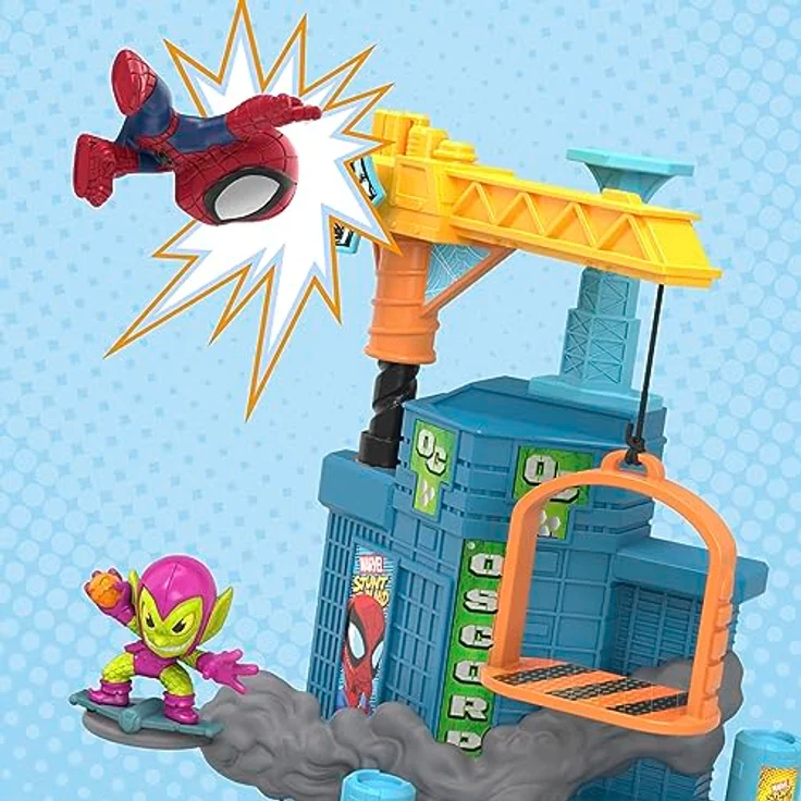 Hasbro F70625X0 Spiderman STUNT SQUAD Mini Playset – Bild 5