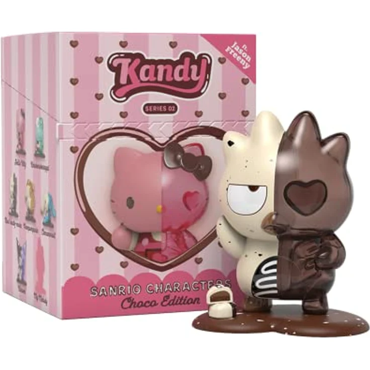 Mighty Jaxx Sammelfiguren Kandy X Sanrio Choco-Edition, 10,2 cm große Figuren in Blindbox, mit Jason Freeny Design, inklusive zufälliger Figur und Echtheitszertifikat – Bild 2