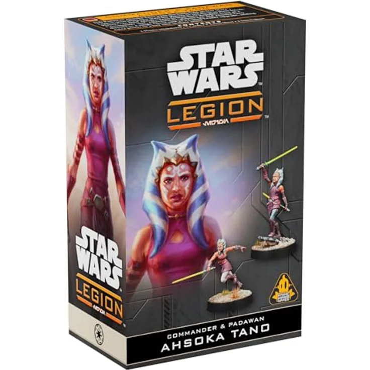 Atomic Mass Games Star Wars Legion - Commander & Padawan Ahsoka Tano, Erweiterung für die Galaktische Republik mit zwei Einsatzmöglichkeiten