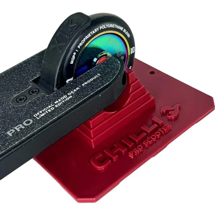 Chilli Pro Scooter Stuntscooter Chilli Pro Stunt-Scooter Trick Tret Roller Ständer 100 -125mm Rollen, Rot – Bild 4