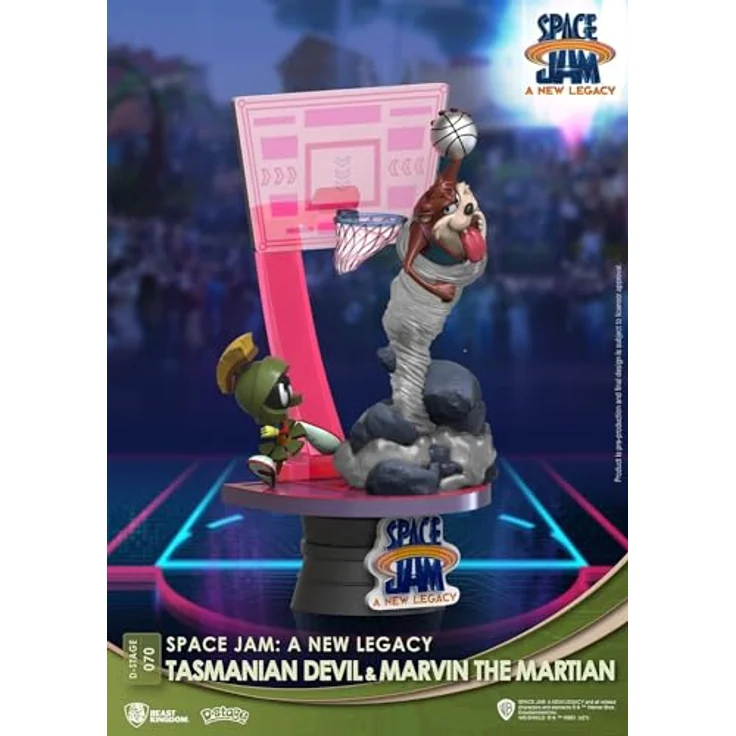 Beast Kingdom Space Jam New Legacy DS-070 Taz & Marvin D-Stage 6 Statue - Gutes Preis-Leistungs-Verhältnis, strapazierfähig – Bild 4