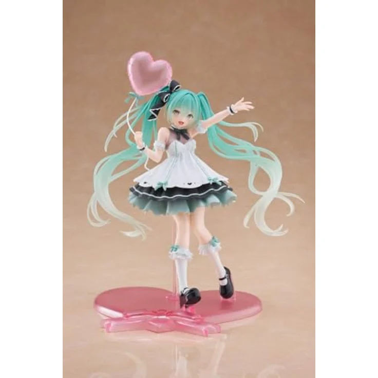 USA Gundam Store Hatsune Miku AMP+ PVC Statue, Birthday 2025 Party Ver., 21 cm, Sammelfigur – Bild 4